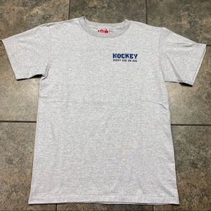 VTG 90’s Hockey Short Sleeve T-Shirt Size Small